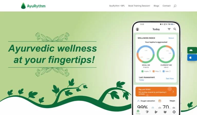 AyuRythm Website